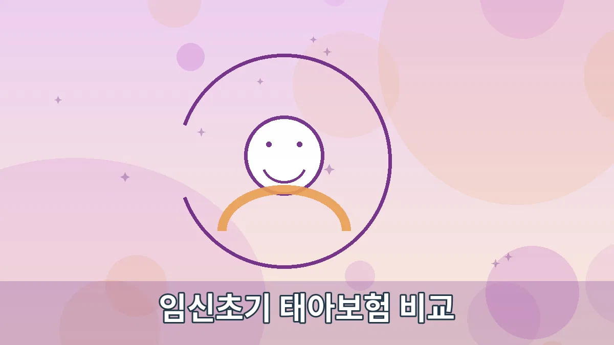 임신초기 태아보험 비교 안내 이미지 3