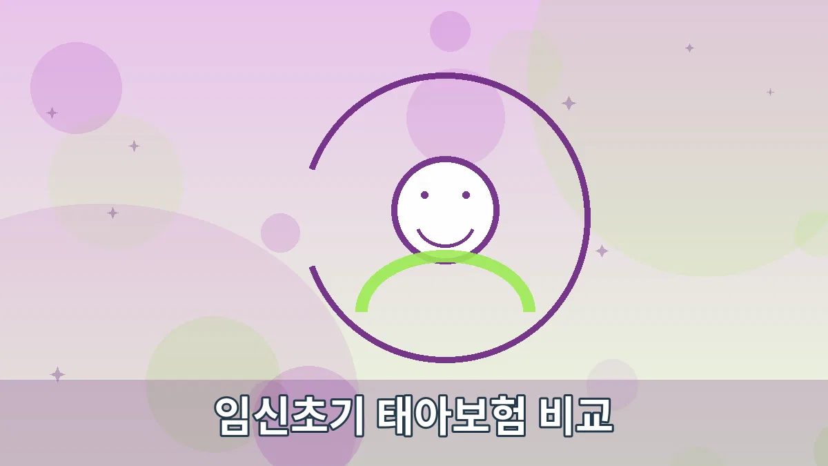 임신초기 태아보험 비교 안내 이미지 5